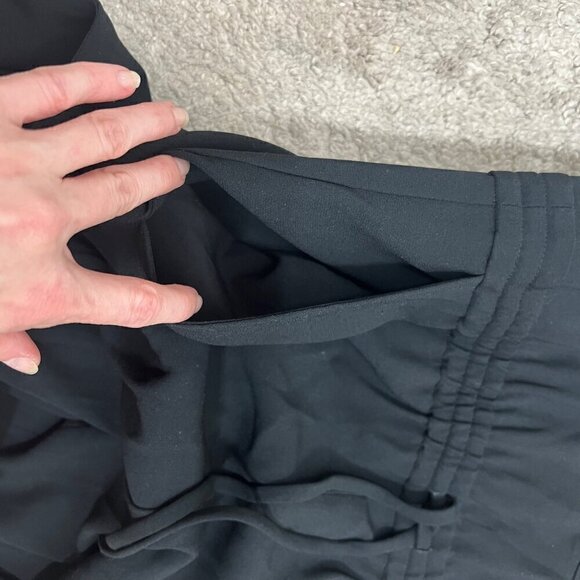 Aritzia Babaton Donnie Jumpsuit Size Medium Black Drawstring Pockets Sleeveless - Picture 10 of 12